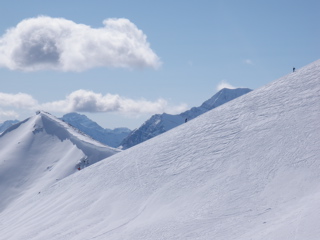 Marmot Basin snow conditions